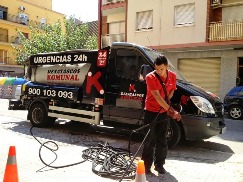 Desatascos urgentes en Badalona